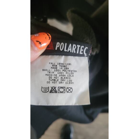 Timberland Performance Polartec Fleece Jacket Brown Full Zip XXL Outdoor... - Picture 10 of 10